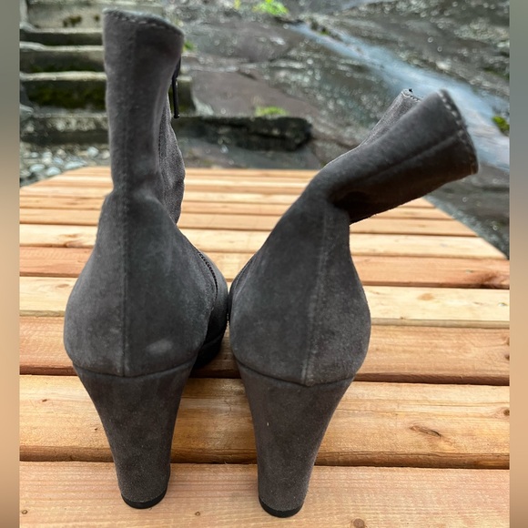 LA CANADIENNE suede booties - Picture 4 of 8